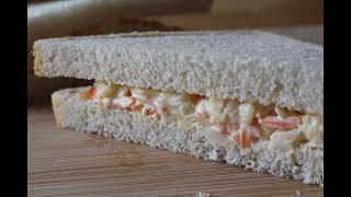 Cheese amp Coleslaw Sandwich Recipe [upl. by Giliana]