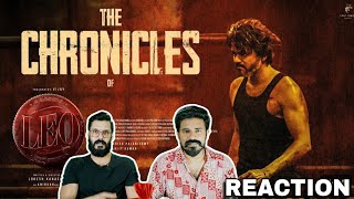 THE CHRONICLESS OF LEO Reaction  Thalapathy Vijay Trisha  Lokesh Kanagaraj  Entertainment Kizhi [upl. by Luben]