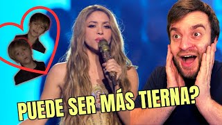 DE ENAMORAR😍  SHAKIRA CANTA quotACRÓSTICOquot CON SUS HIJOS EN LOS LATIN GRAMMYS 2023  REACCIÓN [upl. by Marston]