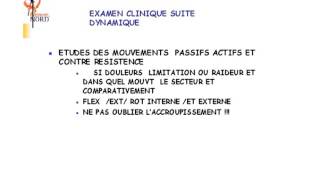 Examen prémanipulatif du genou [upl. by Sheng]