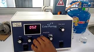 Flame Photometer Cole Parmer PFP7  Sodium test Urdu and Hindi [upl. by Anaugahs]