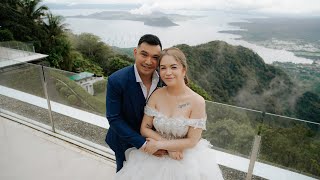 Tagaytay Wedding Video of Jom amp Nica  Escala Tagaytay Wedding SDE Film  Destination Wedding Video [upl. by Akkire576]