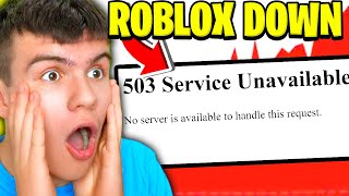 Is Roblox DOWN RIGHT NOW When Will Roblox Be Back Up May 2024 How To Fix  Play Roblox Again [upl. by Feer]