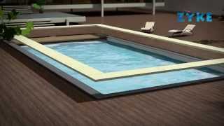 Piscine ⎢ EASYBLOC polystyrène ⎢ Zyke piscine [upl. by Ateekal190]