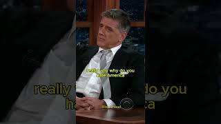 DONT LEAN OVER THE DESK shorts  Alice Eve Craig Ferguson [upl. by Enahsed866]