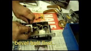 HOW TO REPAIR MORTISE RUSSWIN EMHART LOCKSET [upl. by Bitthia695]