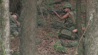 Vietnam War reenactments on Memorial Day Weekend in Austin [upl. by Elia]