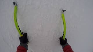 Helvellyn gully 2 winter climbing [upl. by Airednaxela]