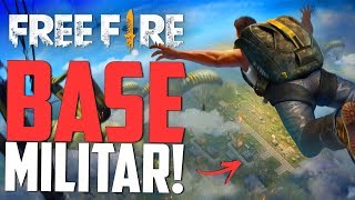 FREE FIRE  BASE MILITAR DEU BOM [upl. by Landel877]