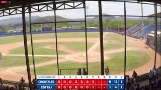 Estelí vs Chontales Cuarto Juego de la serie Reprogramación Campeonato GPO 2024 [upl. by Linkoski]