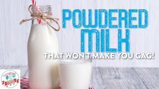 How to Mix Powdered Milk that Wont Make You Gag [upl. by Alcine]