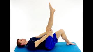 SCIATIC NERVE GLIDE  SUPINE hep2go [upl. by Dunton]