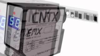 EMX CNTX300 Photoelectric Sensor Advanced Contrast  Mark 1024VDC NPNPNP NONC 28mm [upl. by Ycrep]