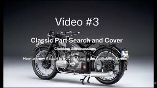 ETK Classic Parts Search and Cover and supersessions in ETK 2024 04 01 5 50 21 [upl. by Kehsihba904]