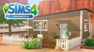 STRANGERVILLE TRAILER PARK  The Sims 4 Speed Build [upl. by Airamak]