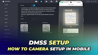 How To Setup DMSS Mobile App  DMSS Camera Setup In Mobile [upl. by Lamiv]