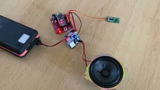 Motion activated sound system for droids and other uses [upl. by Nomelc]