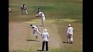 Wayne Larkins Part 2 of 3 West Indies v England 1990 1st Test [upl. by Phillada]