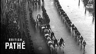 Funeral In Paris Of General Leclerc 1947 [upl. by Ramiah]