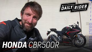 2020 Honda CBR500R Review  Daily Rider [upl. by Ngo24]