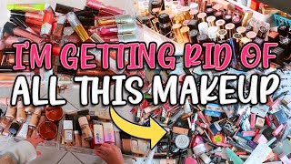 MAKEUP COLLECTION DECLUTTER Its THAT time again 🥲 [upl. by Gallagher]