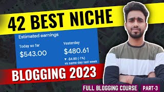 Discover the Most Profitable Blogging Niches for 2023 [upl. by Abita8]