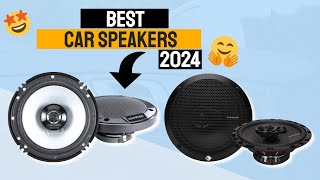 Best Car Speaker Of 2024  Top 5 Car Speakers Review [upl. by Wilser]