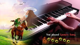 The Legend of Zelda  Eponas Song  Jazz Piano [upl. by Opportuna367]