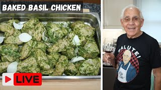 Baked Basil Chicken by Pasquale Sciarappa [upl. by Aharon]