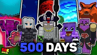 We Spent 500 Days in Modded Minecraft 5 Friends [upl. by Hgielra864]