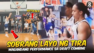 Kyt nangingibabaw ang laruan sa PBA DRAFT combine Nagmala Steph Curry sa 3 points [upl. by Kato]