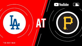 Dodgers at Pirates  MLB Game of the Week Live on YouTube [upl. by Caryn]