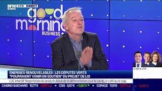 Charles Fournier EELV  Les Verts pourraient soutenir la loi sur les énergies renouvelables [upl. by Carpenter270]