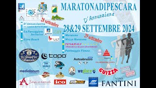 Percorso Maratona di Pescara 2024 4K 60fps [upl. by Eldwon75]