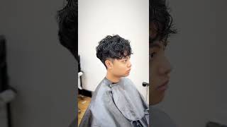 Mens perm BrisbaneKorean hair salon Brisbane mens Spairal perm Brisbane ido hair Brisbane [upl. by Okoyk]