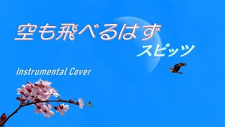 空も飛べるはず  スピッツ Instrumental Cover 歌詞 [upl. by Croom398]