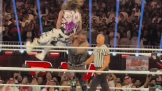 Damien Priest defeat Dominik mysterio to win fatal 4 No 1 contender match on leaked WWE RAW footage [upl. by Ona]