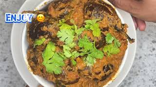 Gutti vankaya curry recipe  Stuffed brinjal curry l Gutti vankaya kura  Andhra style curry [upl. by Tatianna]