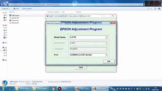 Reset Impresora Epson L4150 L4160 1PC Almohadillas [upl. by Eiddet]