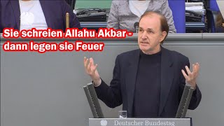 Aktuelle Stunde zu den Unruhen in Frankreich  Dr Gottfried Curio [upl. by Aimik]