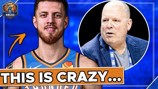 Thunder FUMBLING Hartenstein Negotiations  Potential Knicks Return  Knicks News [upl. by Llyrehc]