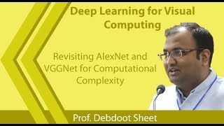 Lecture 35  Revisiting AlexNet and VGGNet for Computational Complexity [upl. by Yerffoj]