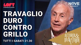 Travaglio duro contro Grillo [upl. by Tadeo51]