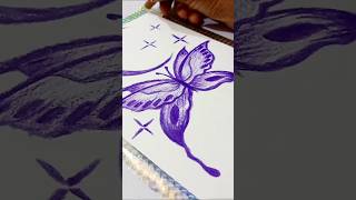 💜BTS card decor idea  easy pestal colour drawing art shorts viralvideo trending bts love [upl. by Chally934]