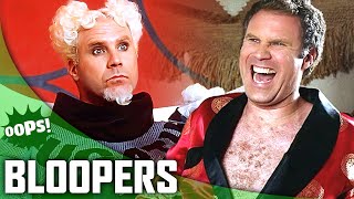 WILL FERRELL  Hilarious and Epic Bloopers Gags and Outtakes Compilation [upl. by Dekeles544]