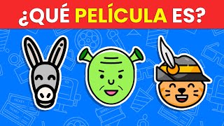 Adivina la PELÍCULA por los EMOJIS 2 👻🚫🔫 ¿Cuánto sabes de Cine 😎 [upl. by Kletter968]