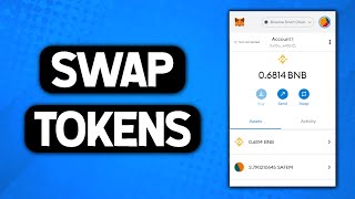 How to Swap tokens on MetaMask 2022  Swap ERC20 and BSC Tokens Fast [upl. by Ahsyat861]