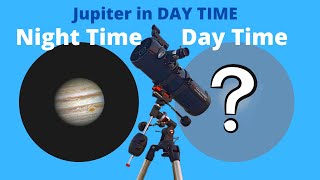 Planets in DAYLIGHT  How to see Jupiter in daytime through telescope  Celestron Astromaster 114eq [upl. by Meeharbi97]