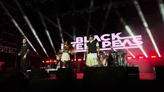 Black Eyed Peas  BAILAR CONTIGO Live  Sonic Park Stupinigi 13072023 [upl. by Belshin]