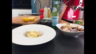 Koken Ravioli met ricotta bospaddenstoelen en Belper Knolle FC0652017 [upl. by Yauqram561]